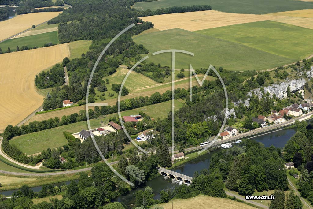 Photo arienne de Merry-sur-Yonne