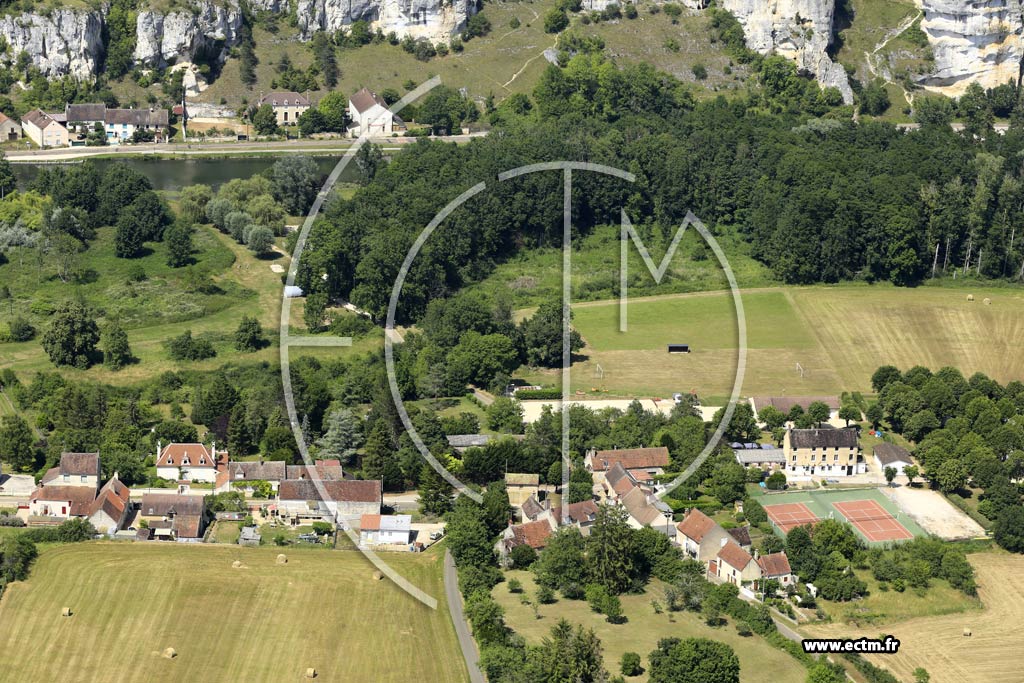Photo arienne de Merry-sur-Yonne