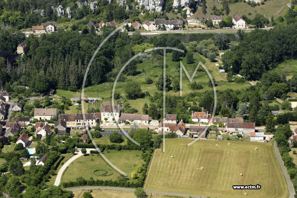 Photo arienne de Merry-sur-Yonne