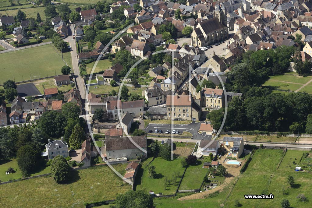 Photo arienne de Tannay