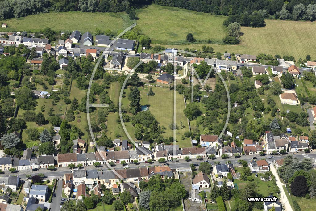 Photo arienne de Mehun-sur-Yvre