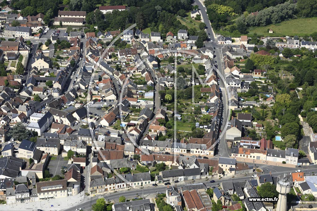 Photo arienne de Mehun-sur-Yvre