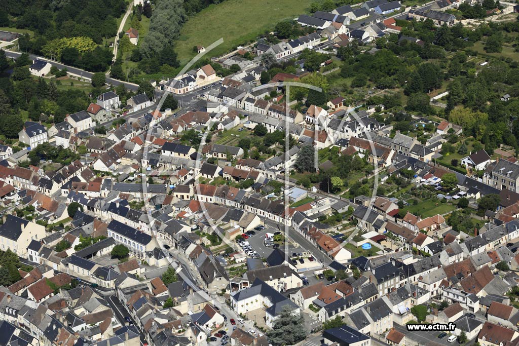 Photo arienne de Mehun-sur-Yvre