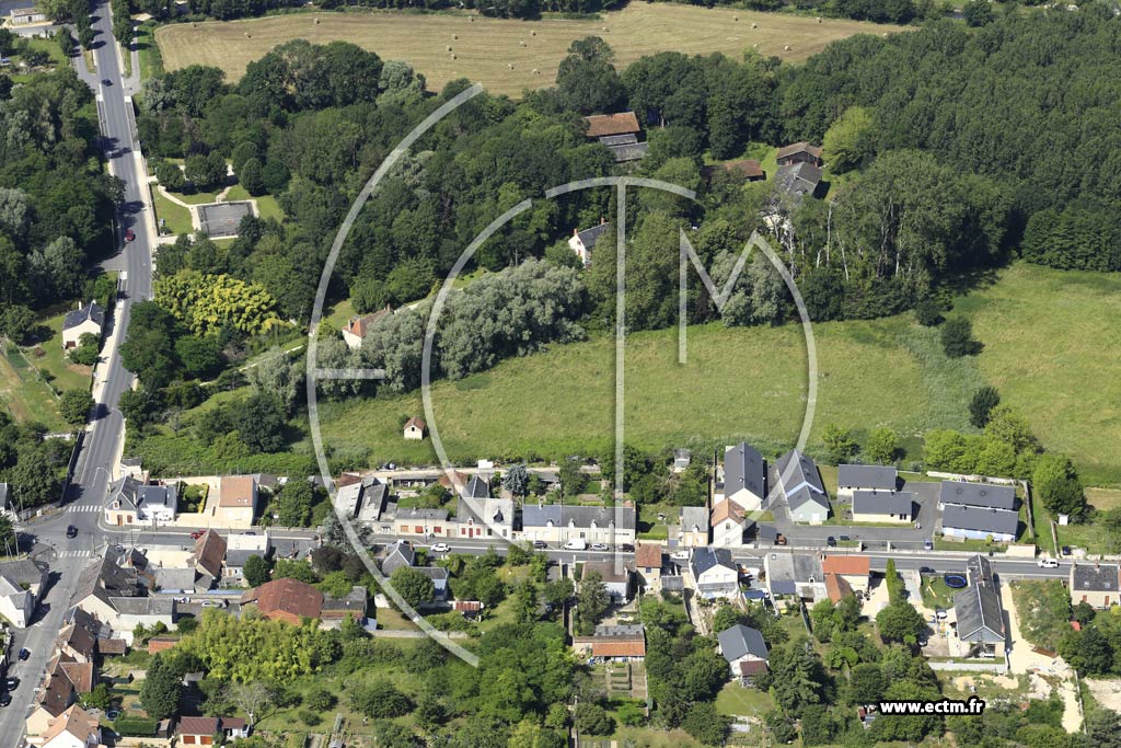 Photo arienne de Mehun-sur-Yvre