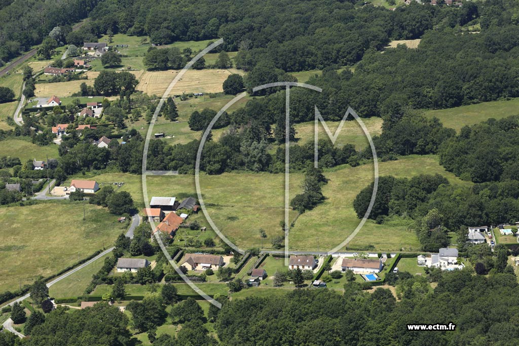 Photo arienne de Mry-sur-Cher (Les Fondereaux)