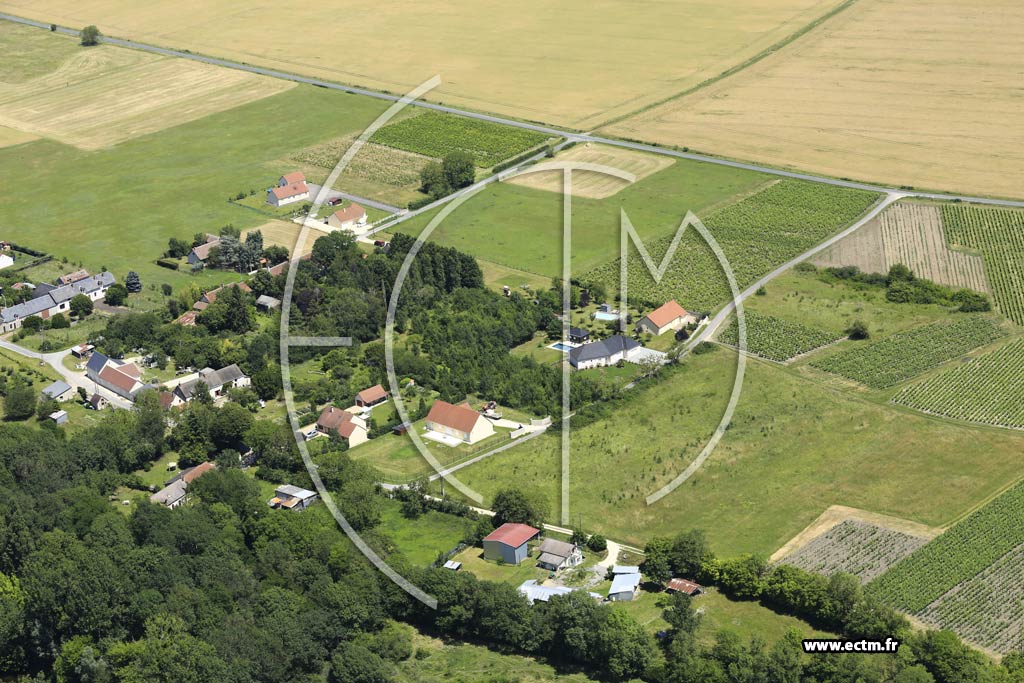 Photo arienne de Quincy (Le Petit Villalin)
