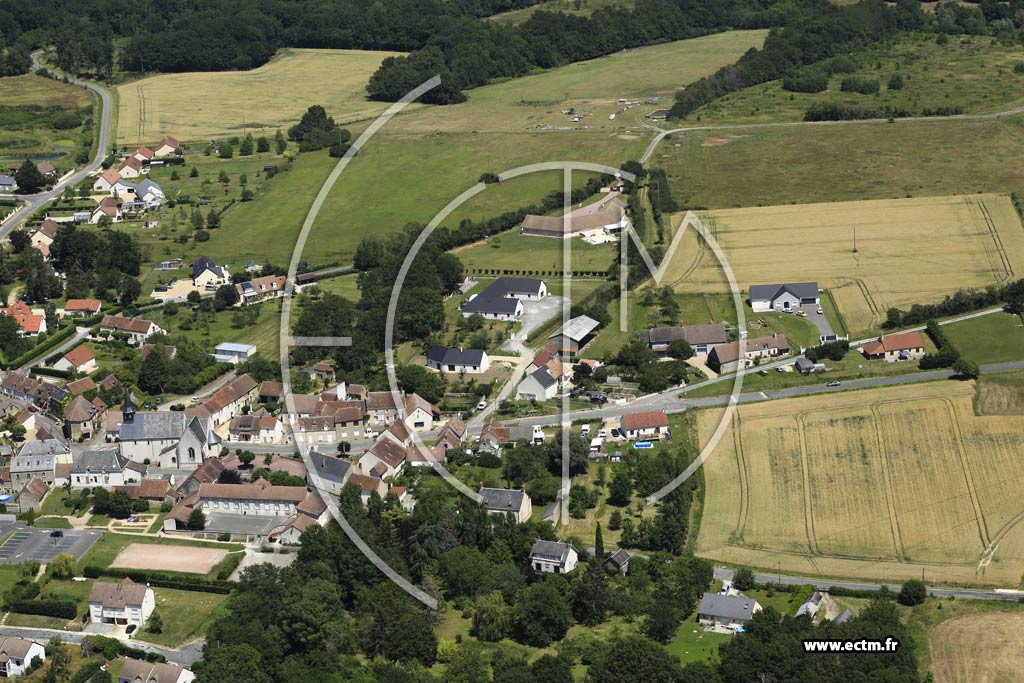 Photo arienne de Saint-Georges-sur-la-Pre