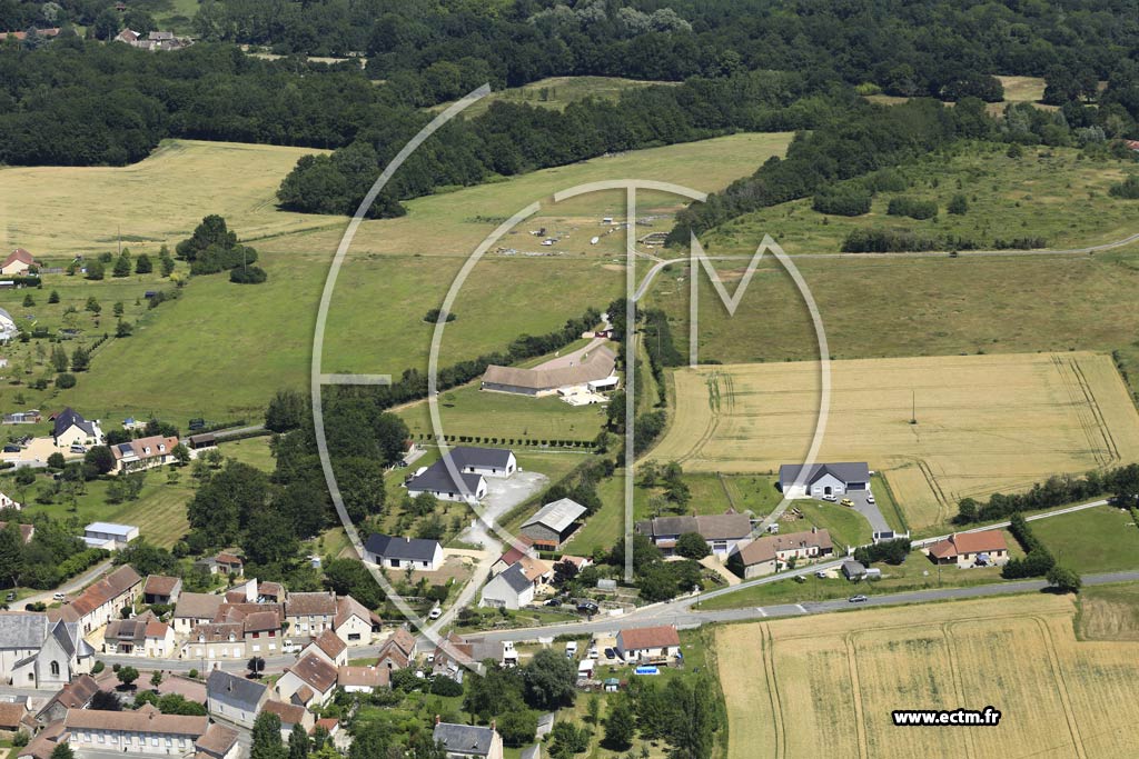 Photo arienne de Saint-Georges-sur-la-Pre