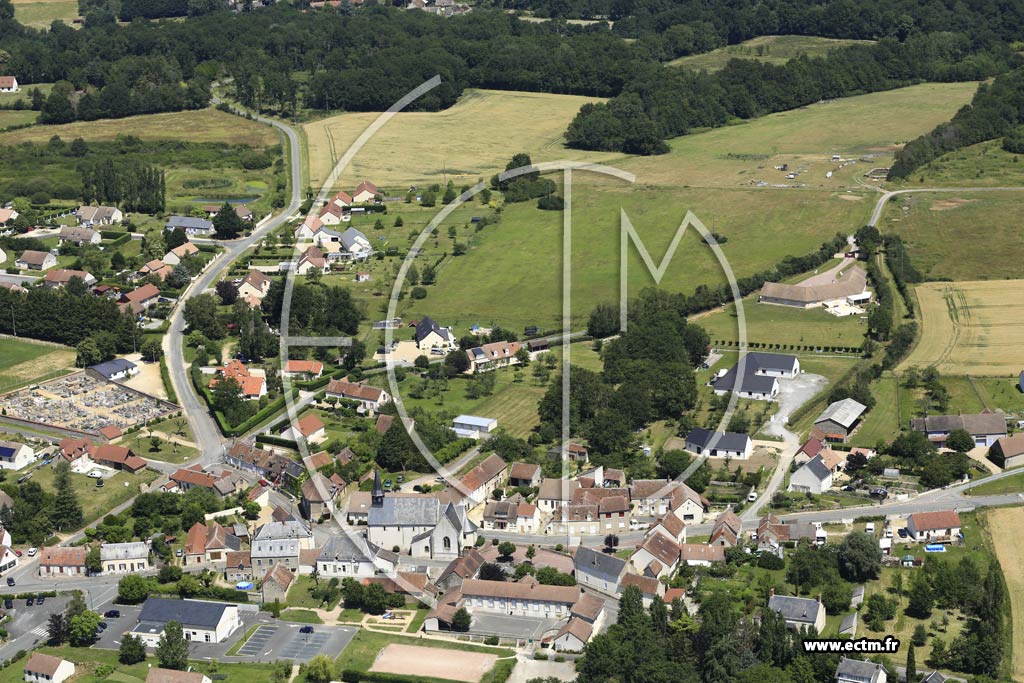 Photo arienne de Saint-Georges-sur-la-Pre
