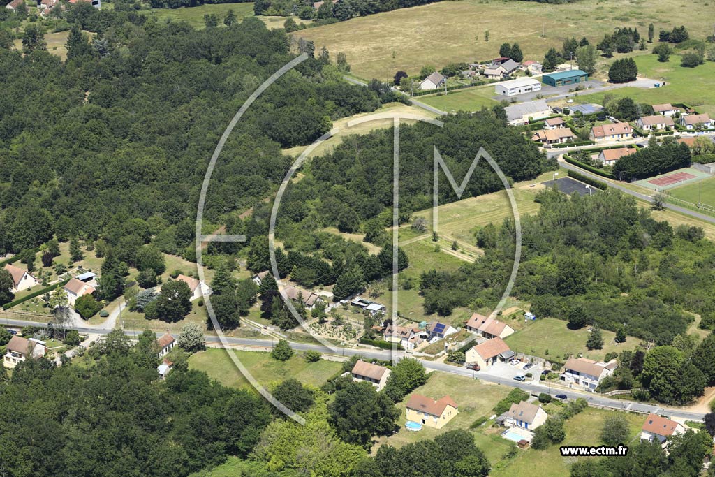 Photo arienne de Saint-Georges-sur-la-Pre