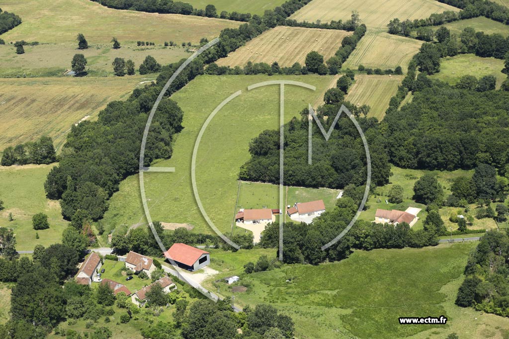 Photo arienne de Saint-Georges-sur-la-Pre (Les Gouais)
