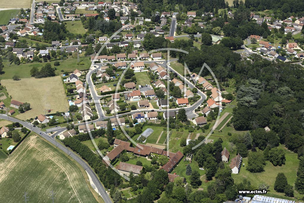 Photo arienne de Saint-Hilaire-de-Court