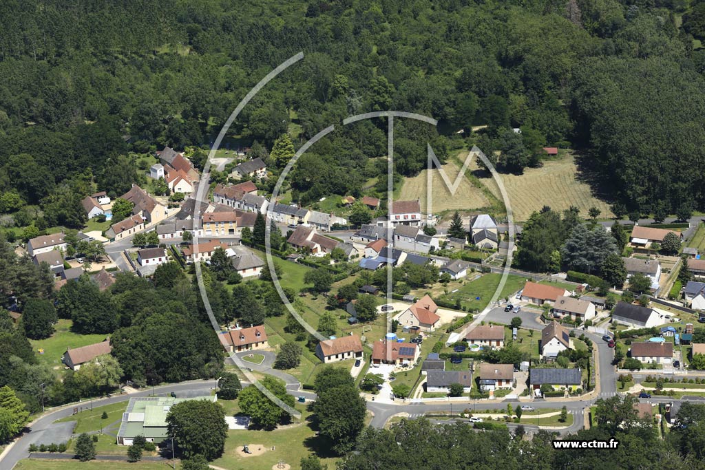 Photo arienne de Saint-Hilaire-de-Court