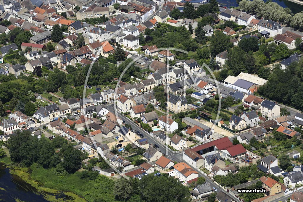 Photo arienne de Vierzon