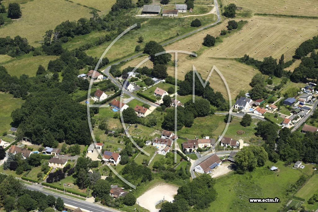 Photo arienne de Vierzon (l'Orme  Lieue)