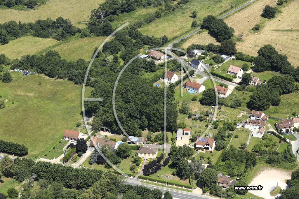 Photo arienne de Vierzon (l'Orme  Lieue)