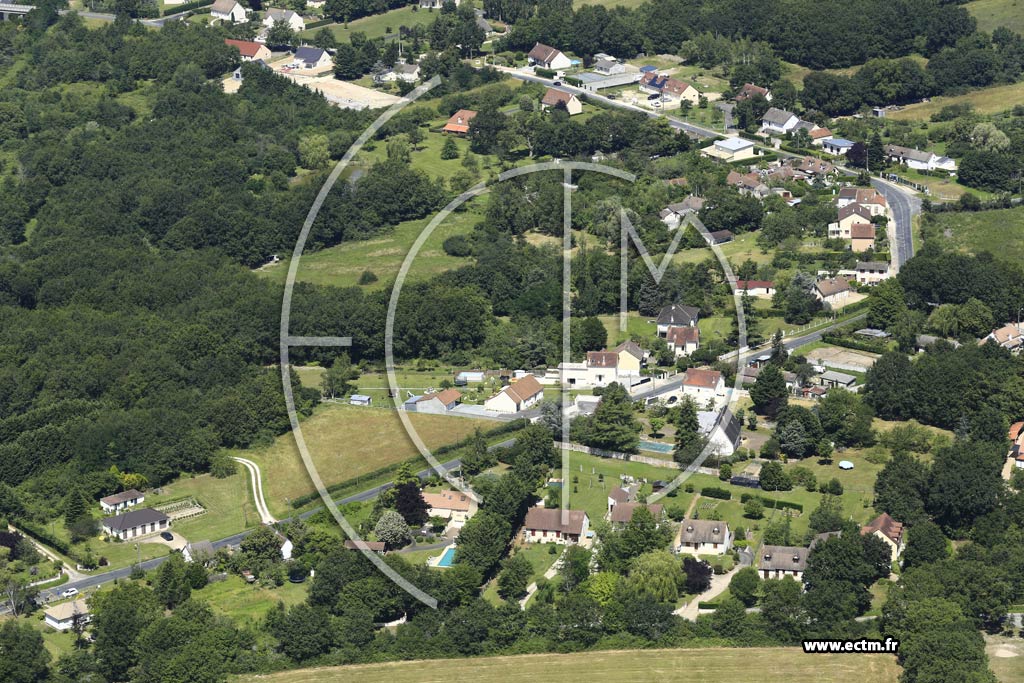 Photo arienne de Vierzon (La Croix d'en bas)