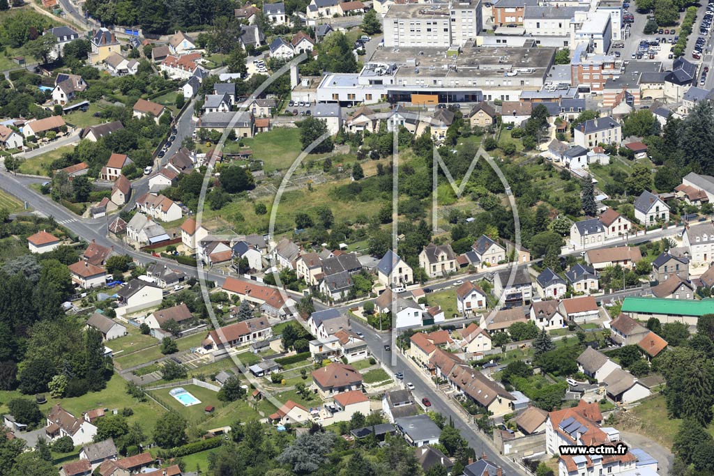 Photo arienne de Vierzon (Le Bas de Grange)