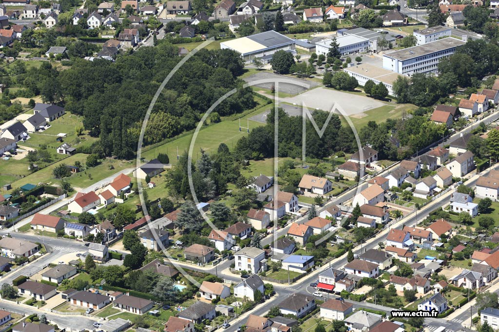Photo arienne de Vierzon (Le Bourgneuf)