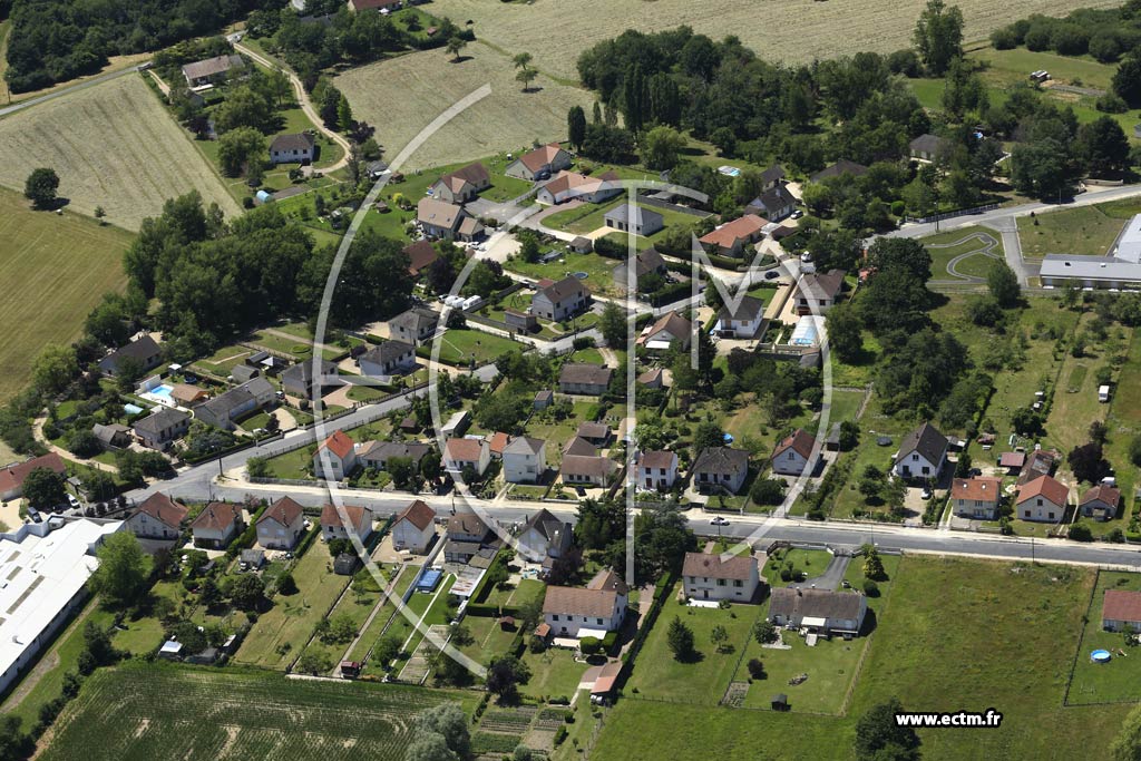 Photo arienne de Vierzon (Le Cormier de la Ronde)
