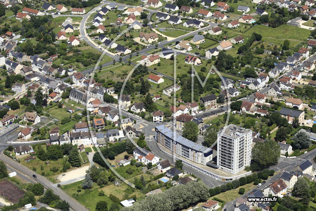 Photo arienne de Vierzon (Le Grelet)