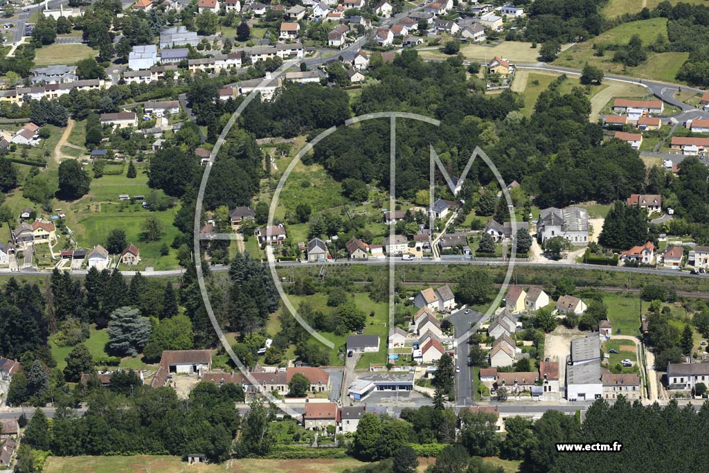 Photo arienne de Vierzon (Le Perdrier)