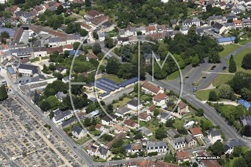 Photo arienne de Vierzon (Trompegueux)
