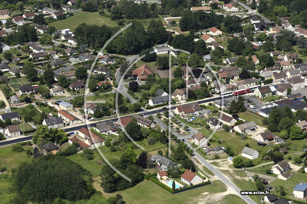 Photo arienne de Vignoux-sur-Barangeon