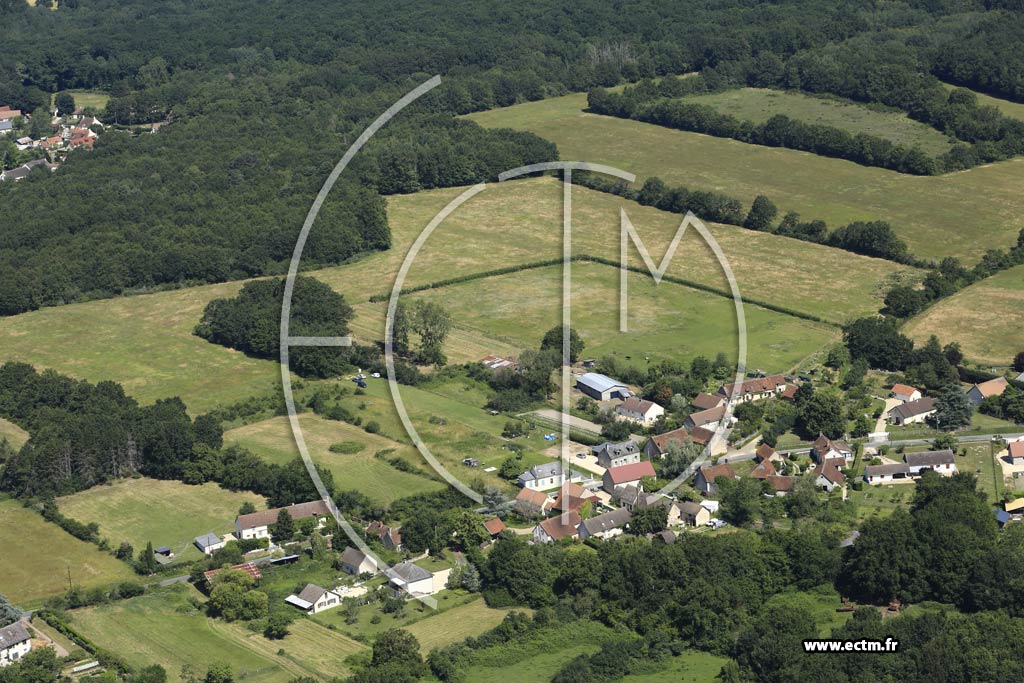 Photo arienne de Vignoux-sur-Barangeon (Fontenette)