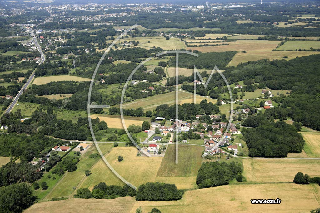 Photo arienne de Vignoux-sur-Barangeon (Gurigny)