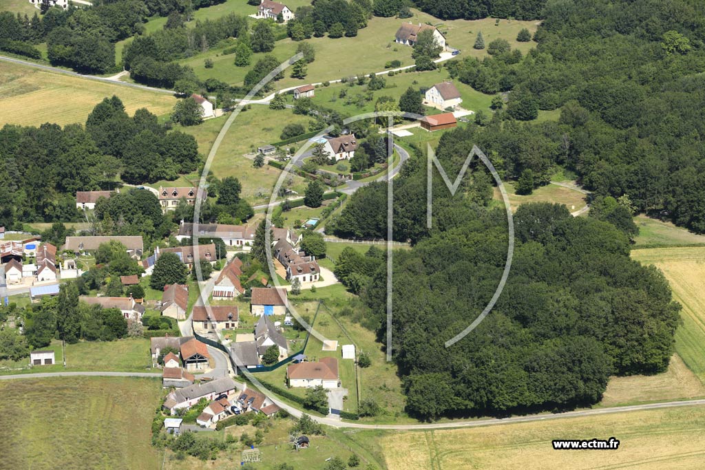 Photo arienne de Vignoux-sur-Barangeon (Gurigny)