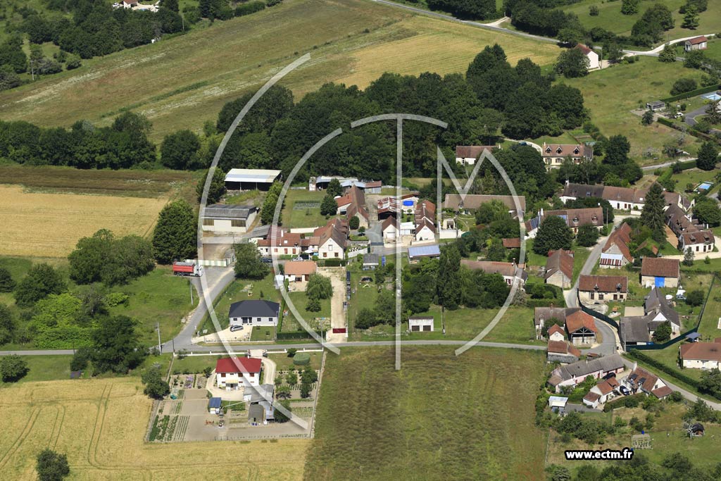 Photo arienne de Vignoux-sur-Barangeon (Gurigny)