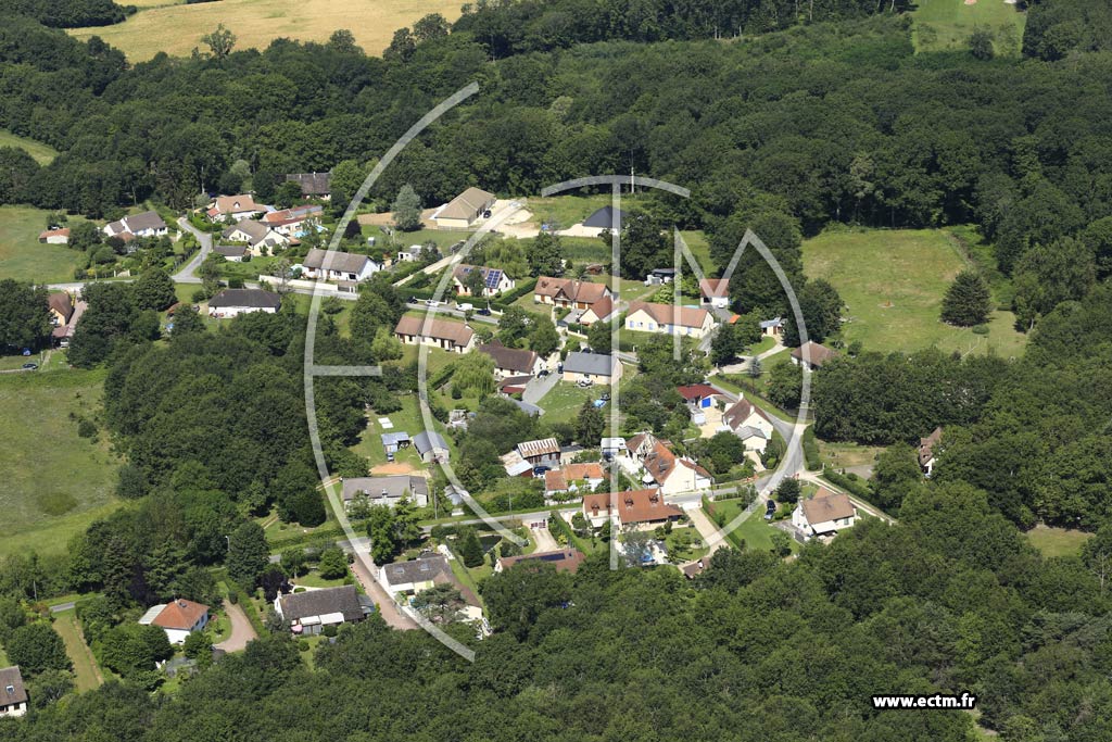 Photo arienne de Vignoux-sur-Barangeon (La Blandinerie)