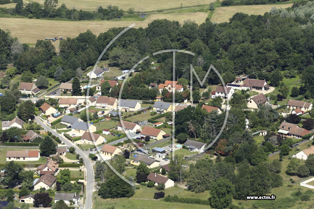 Photo arienne de Vignoux-sur-Barangeon (La Vernusse)