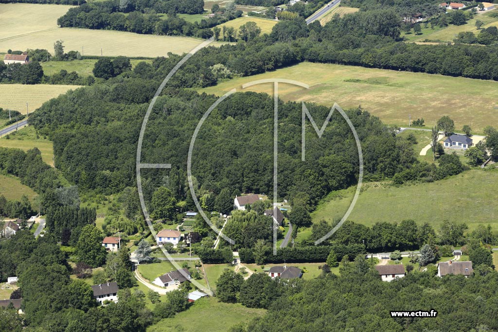 Photo arienne de Vignoux-sur-Barangeon (Les Brissaudires)