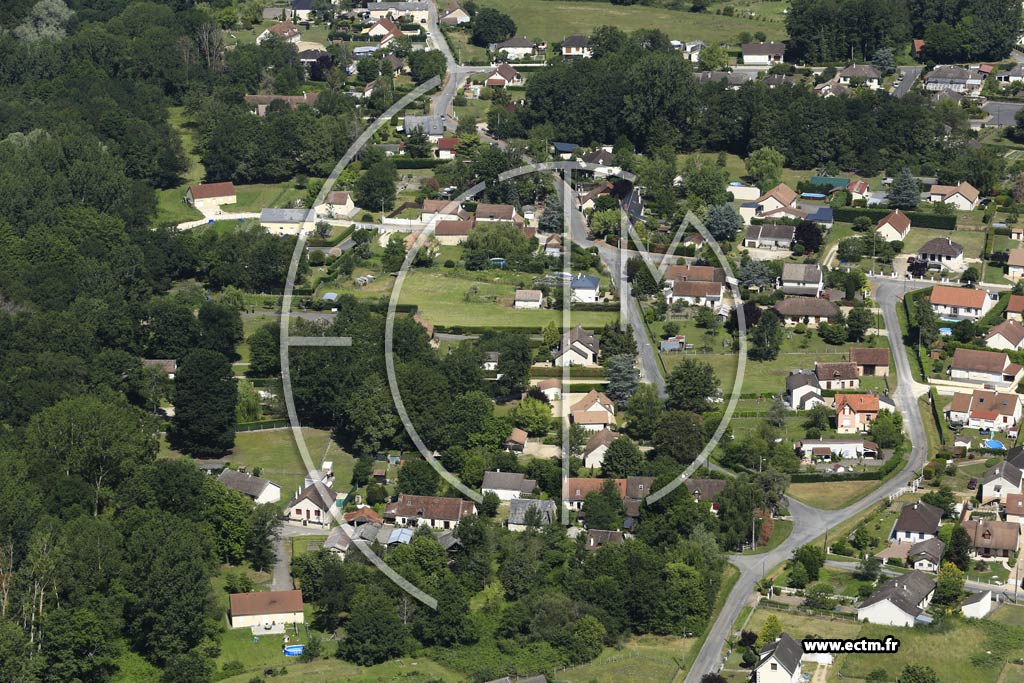 Photo arienne de Vignoux-sur-Barangeon (Les Gagnons)