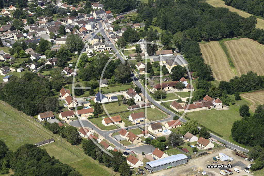 Photo arienne de Vignoux-sur-Barangeon (Les Grivots)