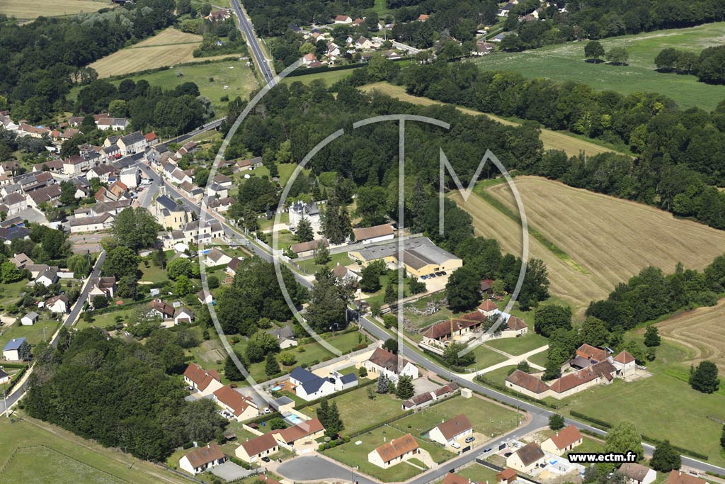 Photo arienne de Vignoux-sur-Barangeon (Les Grivots)