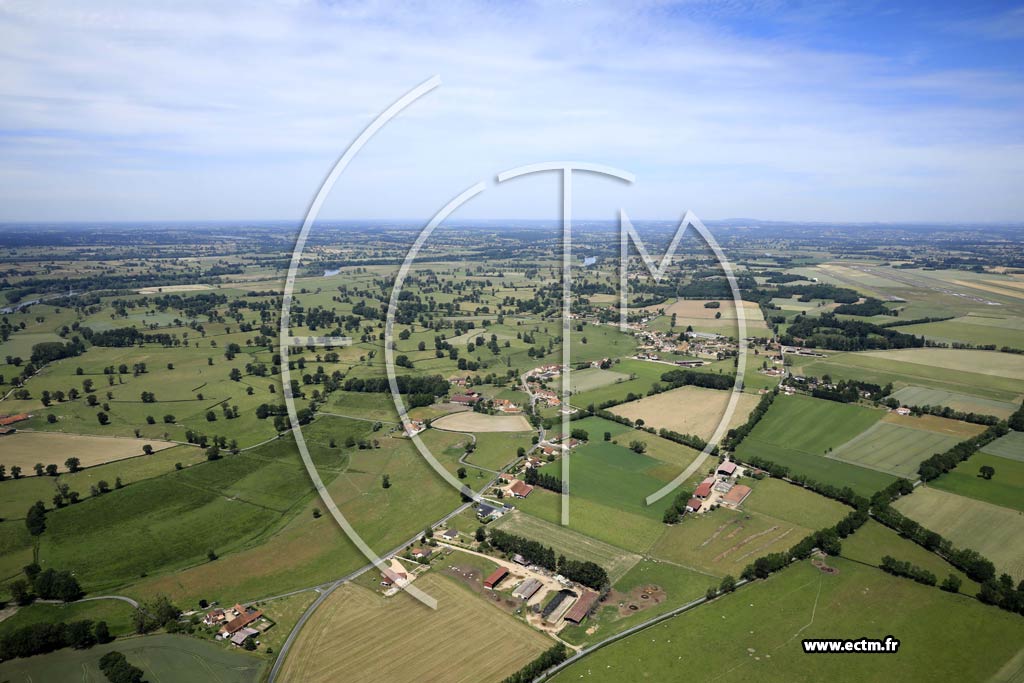 Photo arienne de L'Hpital-le-Mercier