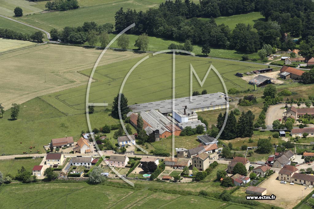 Photo arienne de L'Hpital-le-Mercier