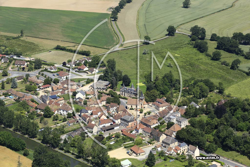 Photo arienne de Pierrefitte-sur-Loire