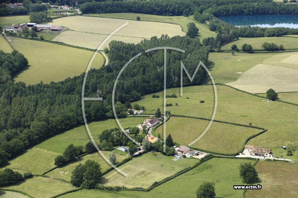Photo arienne de Ciry-le-Noble (Le Sourillot)