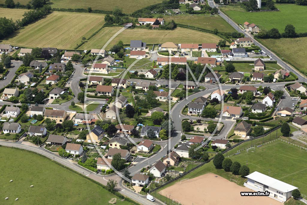 Photo arienne de Ciry-le-Noble (Les Sacrevains)