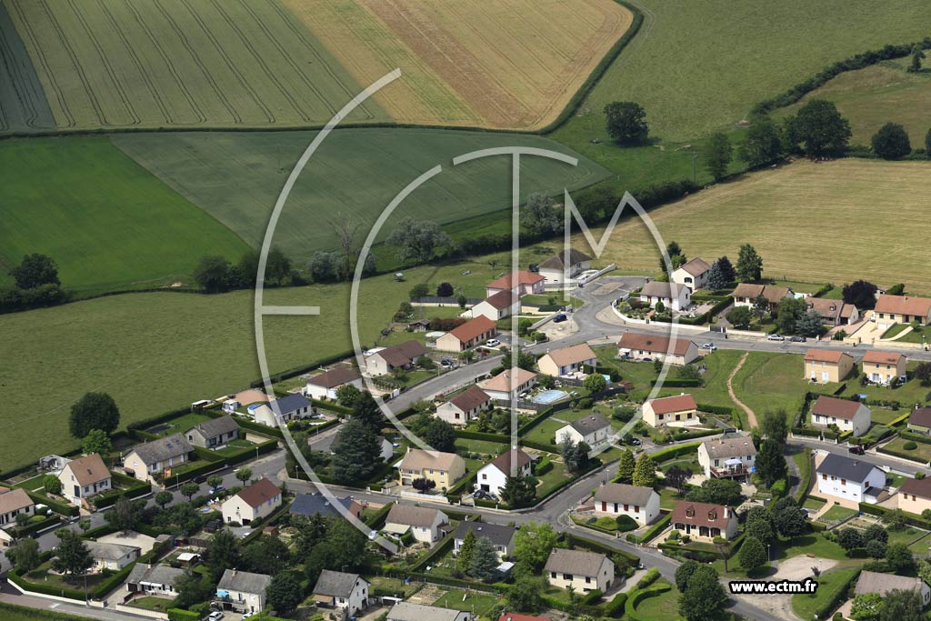 Photo arienne de Ciry-le-Noble (Les Sacrevains)