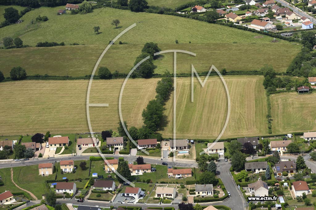 Photo arienne de Ciry-le-Noble (Les Sacrevains)
