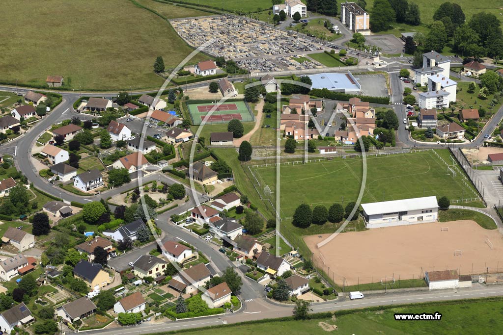 Photo arienne de Ciry-le-Noble (Les Sacrevains)