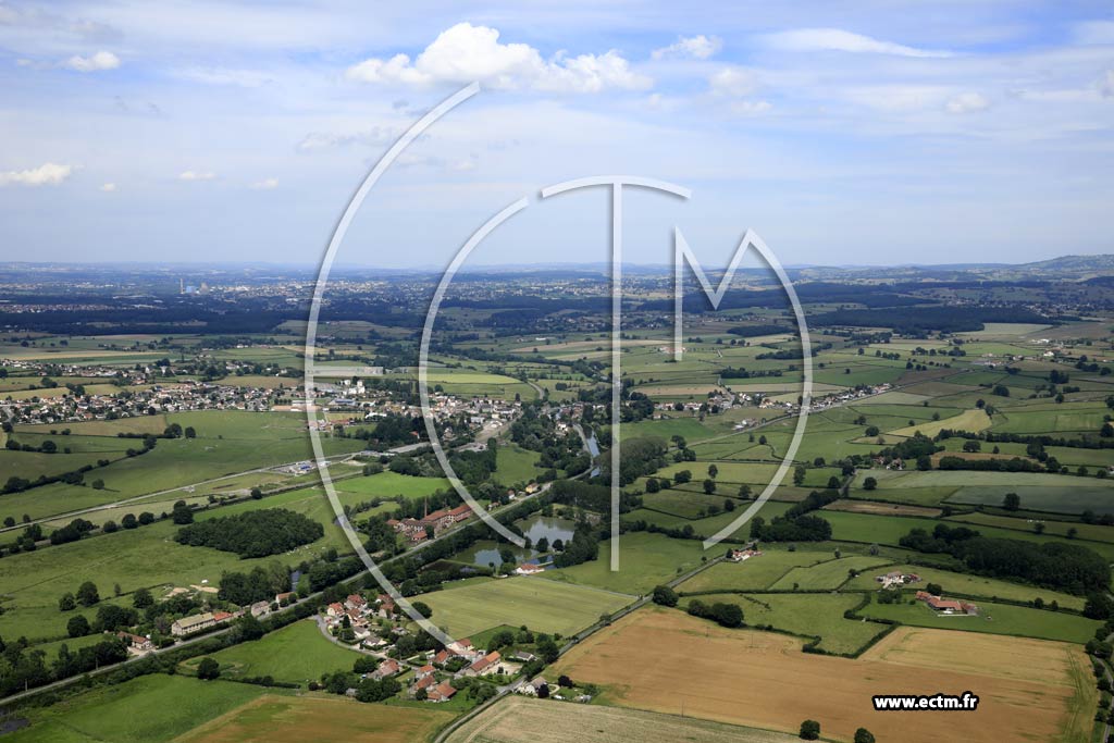 Photo arienne de Ciry-le-Noble (Les Touillards)