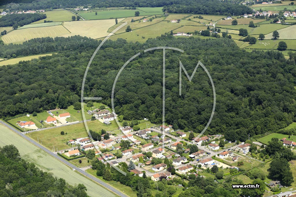 Photo arienne de Ciry-le-Noble (Ramus)