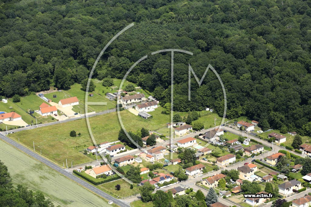 Photo arienne de Ciry-le-Noble (Ramus)