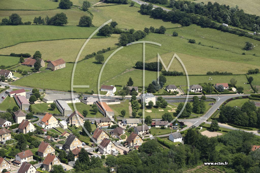 Photo arienne de Ciry-le-Noble (Rozelay)